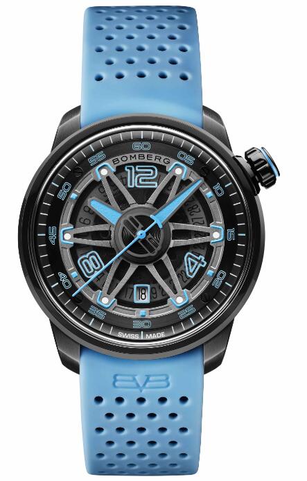 Bomberg BB-01 AUTOMATIC BLACK & BLUE CT43APBA.21-3.11 Replica Watch